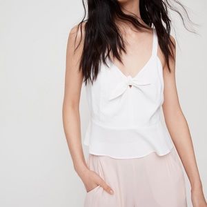 Wilfred Bow Tank White